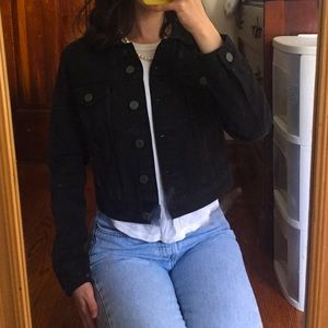 Garage Cropped Denim Jacket